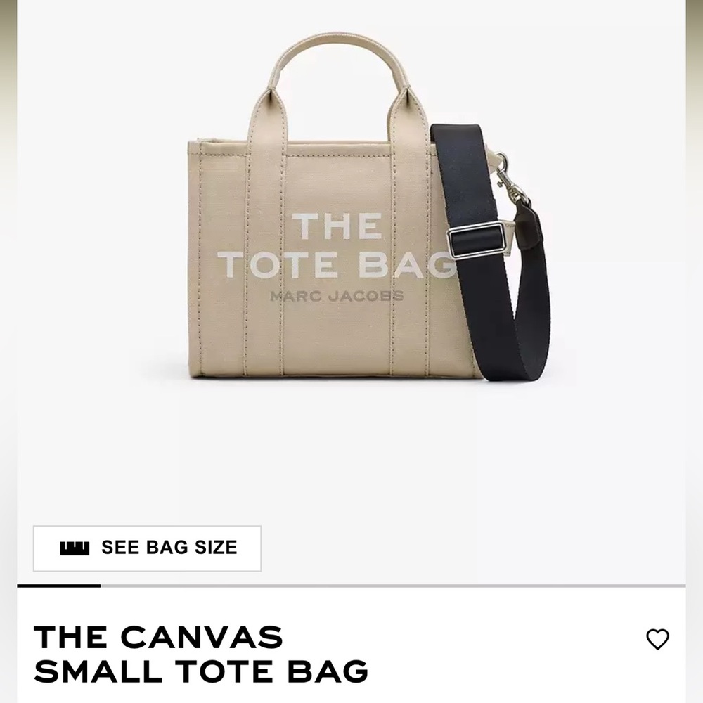 Marc Jacobs Tan Tote Bag